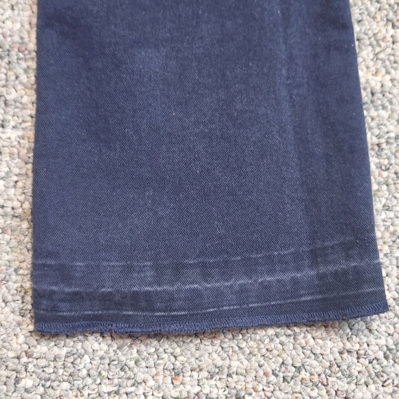 Vtg Earl Jeans Ink Blue Stretch Low-Rise Cotton Twill Bootcut Jeans 24 - Picture 6 of 8